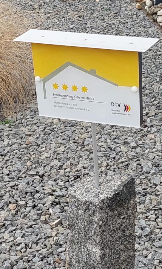 Ferienwohnung Odenwaldblick Momlingen Exteriör bild